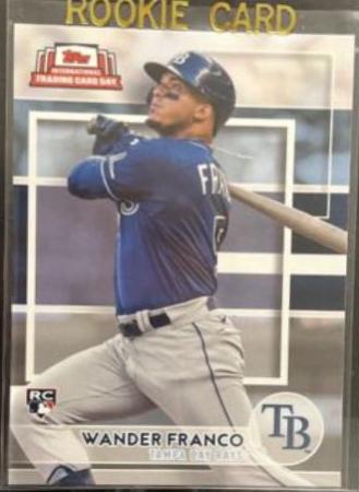Wander Franco #GP-2 Baseball Cards 2022 Topps International Trading Card Day Gift with Purchase