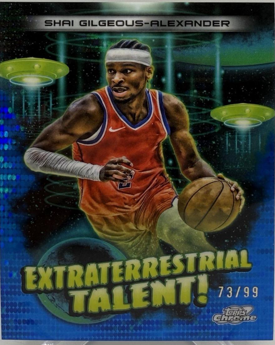 Shai Gilgeous-Alexander [Blue Moon Refractor] #ET-20
