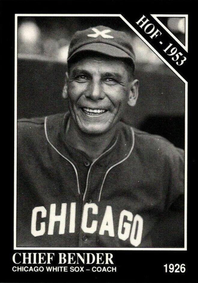 Chief Bender #20 Baseball Cards 1991 Conlon Collection