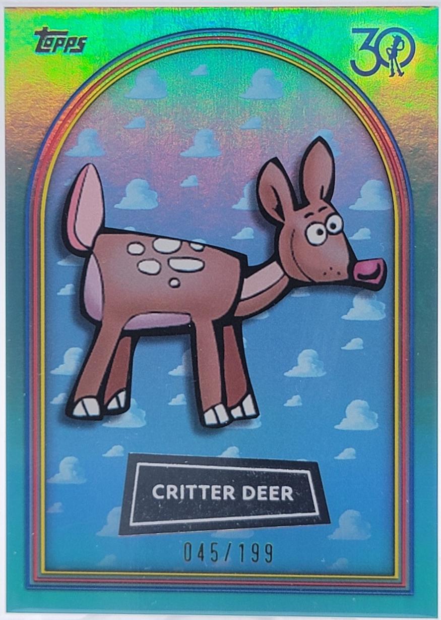 Critter Deer [Aqua Foil] #65