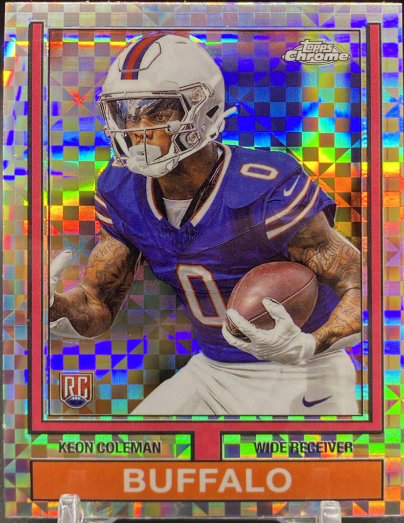 Keon Coleman [Refractor] #74TF-6 Prices | 2024 Topps Chrome