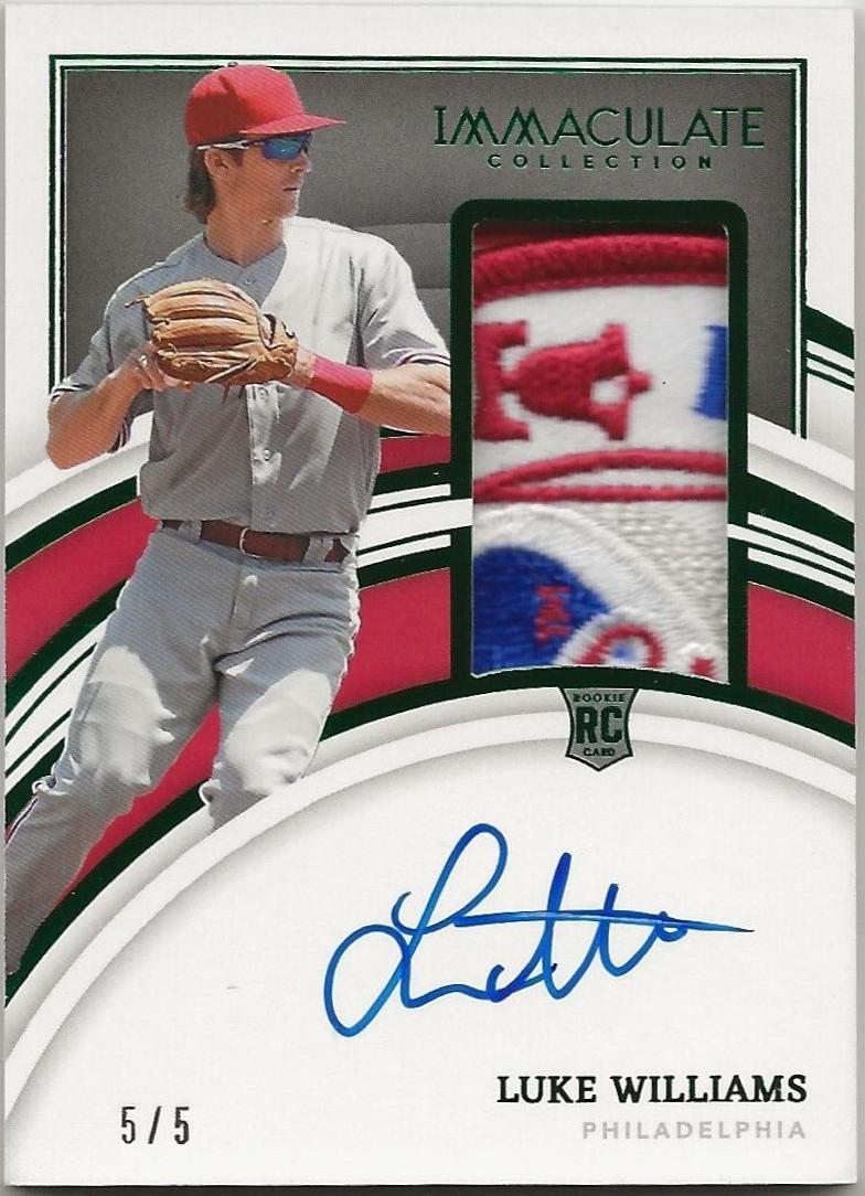 Luke Williams [Patch Autograph Green] #157