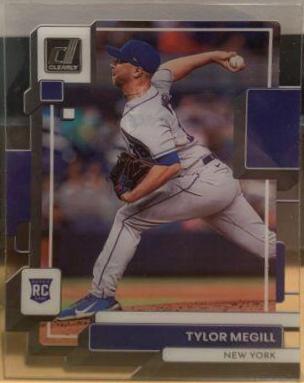 Tylor Megill #3 Baseball Cards 2022 Panini Chronicles Clearly Donruss