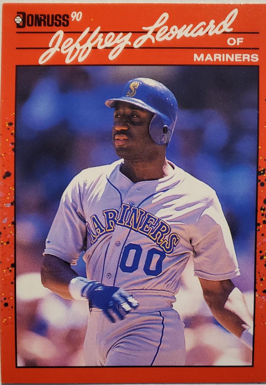 Jeffrey Leonard #93 Baseball Cards 1990 Donruss