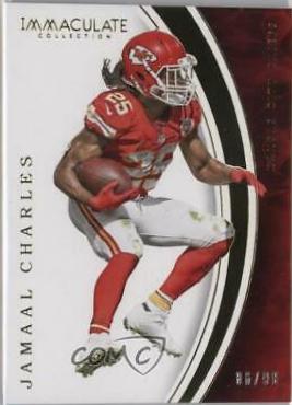 Jamaal Charles #24 Football Cards 2016 Panini Immaculate