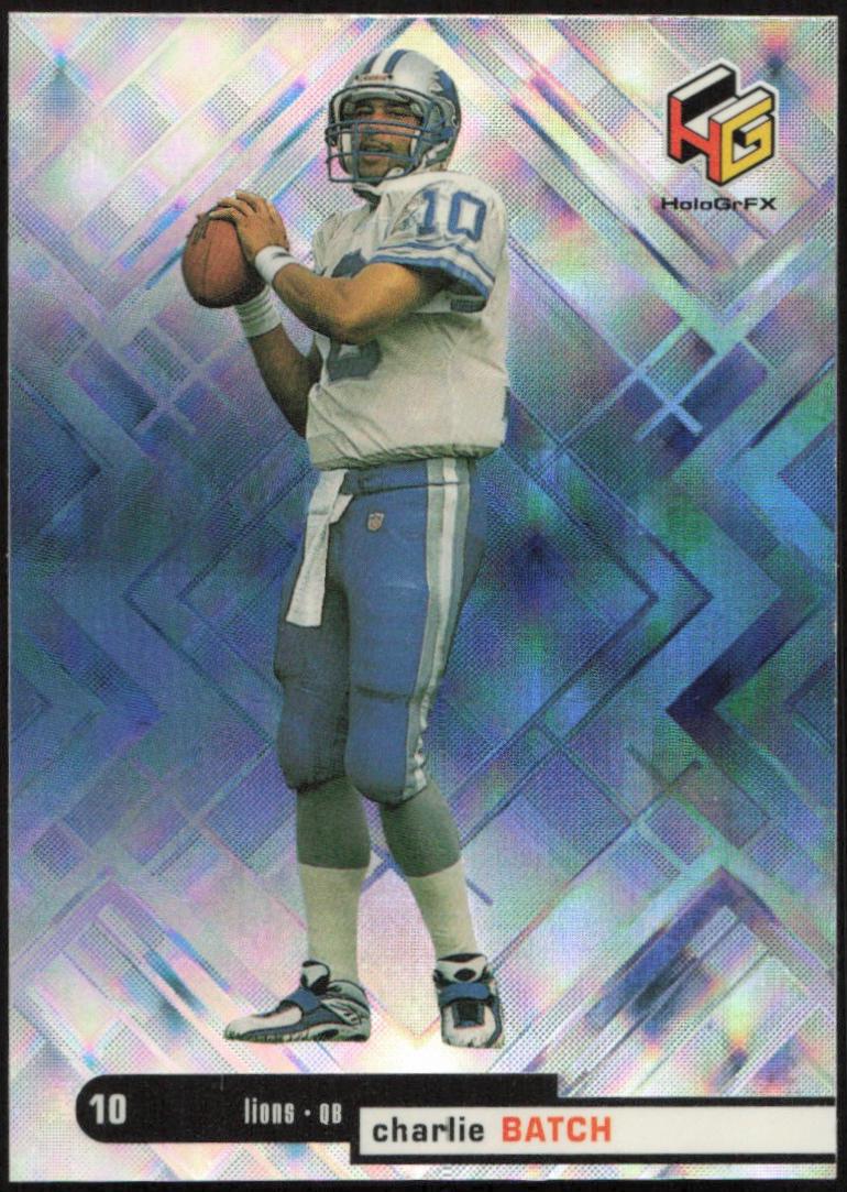 Charlie Batch #18 Football Cards 1999 Upper Deck Hologrfx
