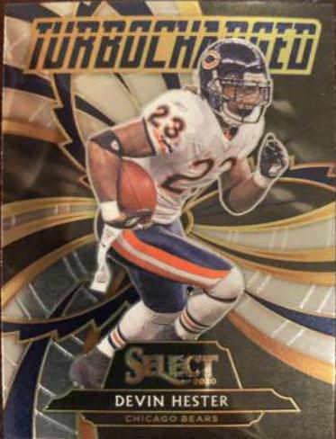 Devin Hester #T15 Football Cards 2020 Panini Select Turbocharged