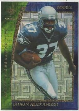 Shaun Alexander #157 Football Cards 2000 Collector's Edge Odyssey