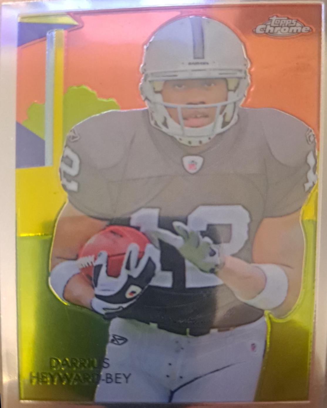 Darrius Heyward-Bey #C90 Football Cards 2009 Topps Chrome Football Stars