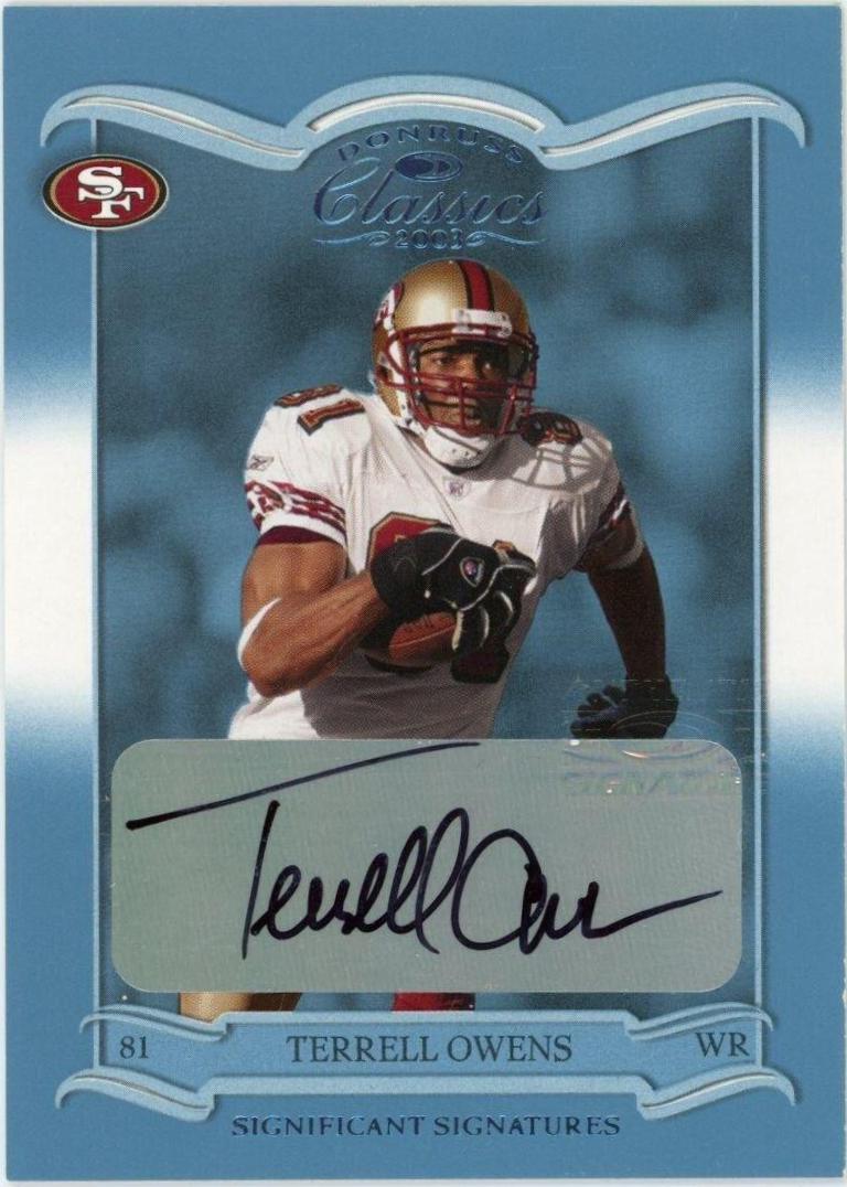 Terrell Owens #85 2003 Panini Donruss Classics Football