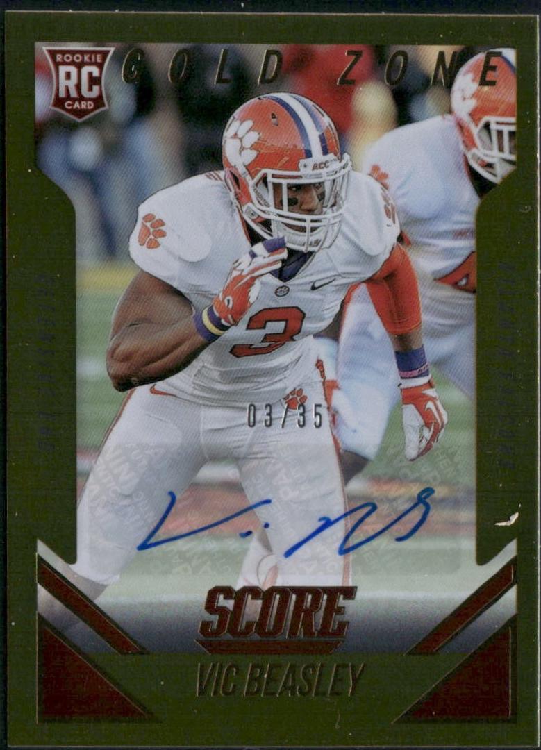 Vic Beasley [Autograph] #344