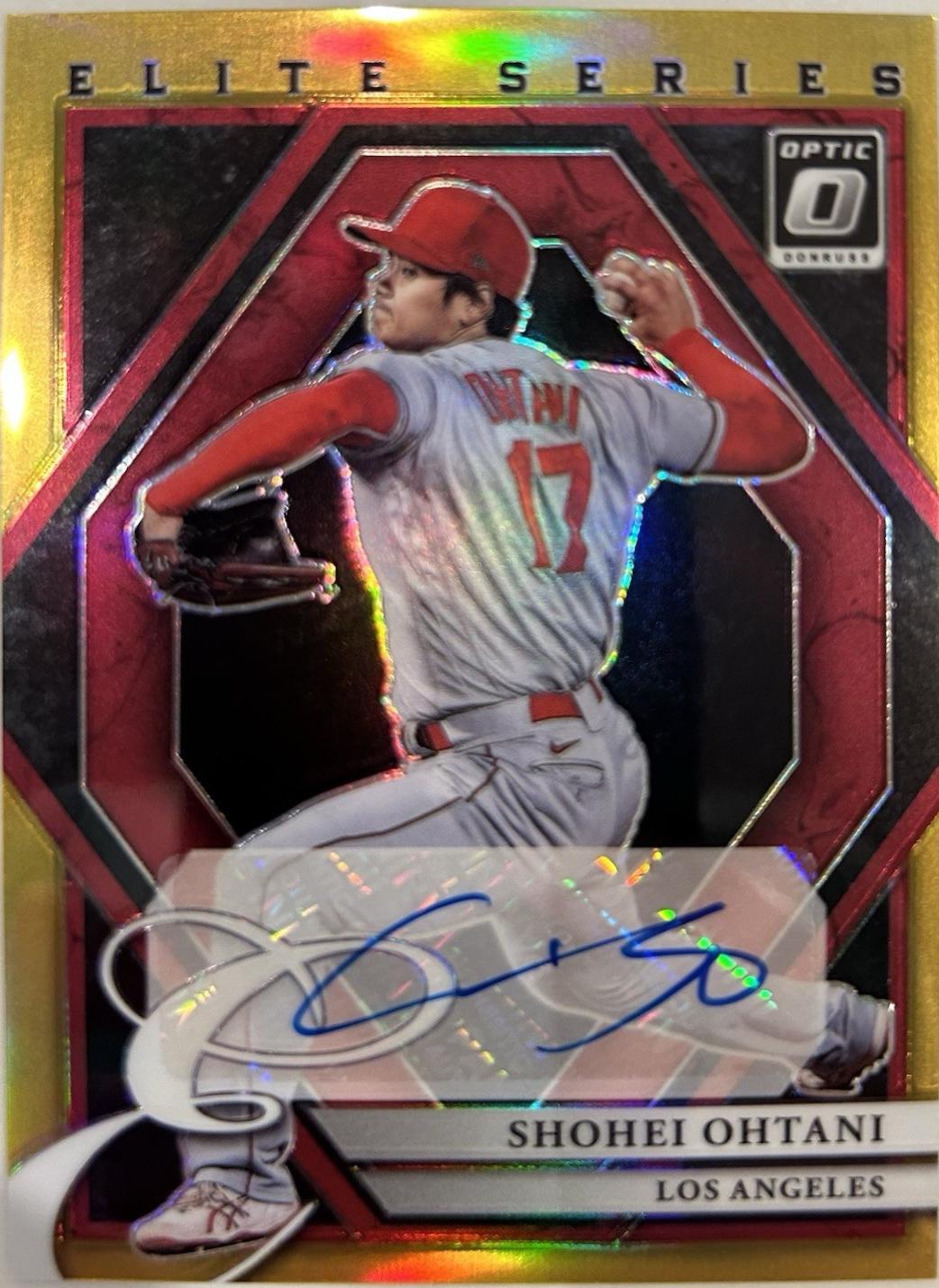 Shohei Ohtani [Gold] #ESS-SO Prices | 2022 Panini Donruss Optic