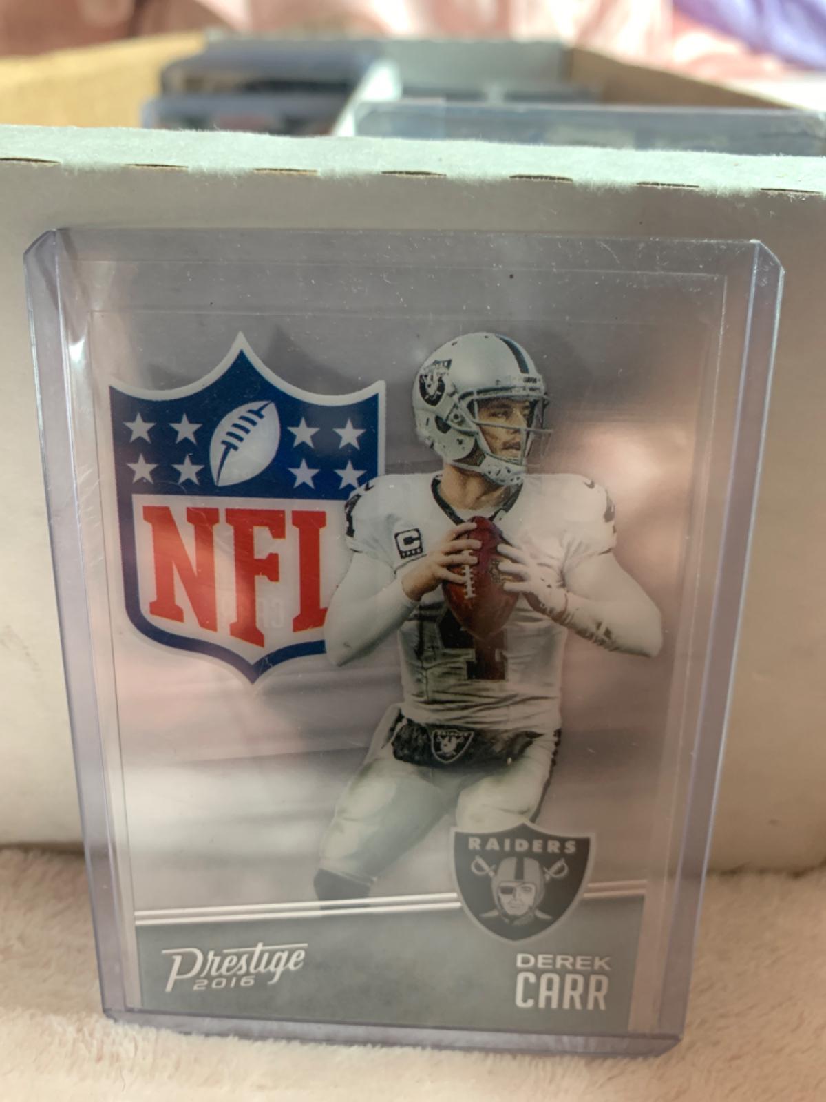 Derek Carr #22 Football Cards 2016 Panini Prestige NFL Shield