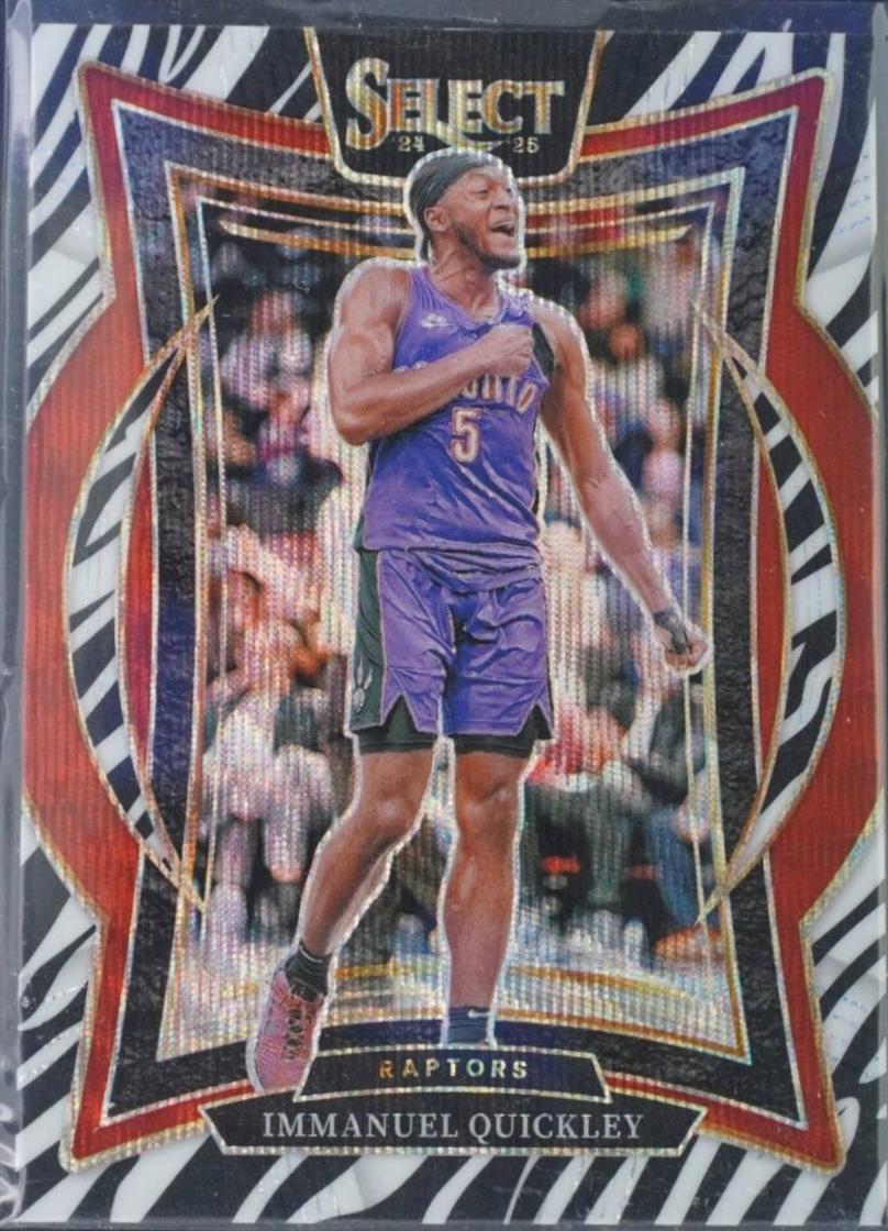 Immanuel Quickley [Zebra Prizm] #41