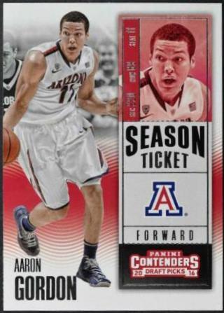 Aaron Gordon #1 Basketball Cards 2016 Panini Contenders Draft Picks