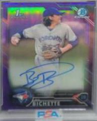 Bo Bichette [Purple Refractor] #CDA-BOB Baseball Cards 2016 Bowman Draft Chrome Picks Autographs Prices