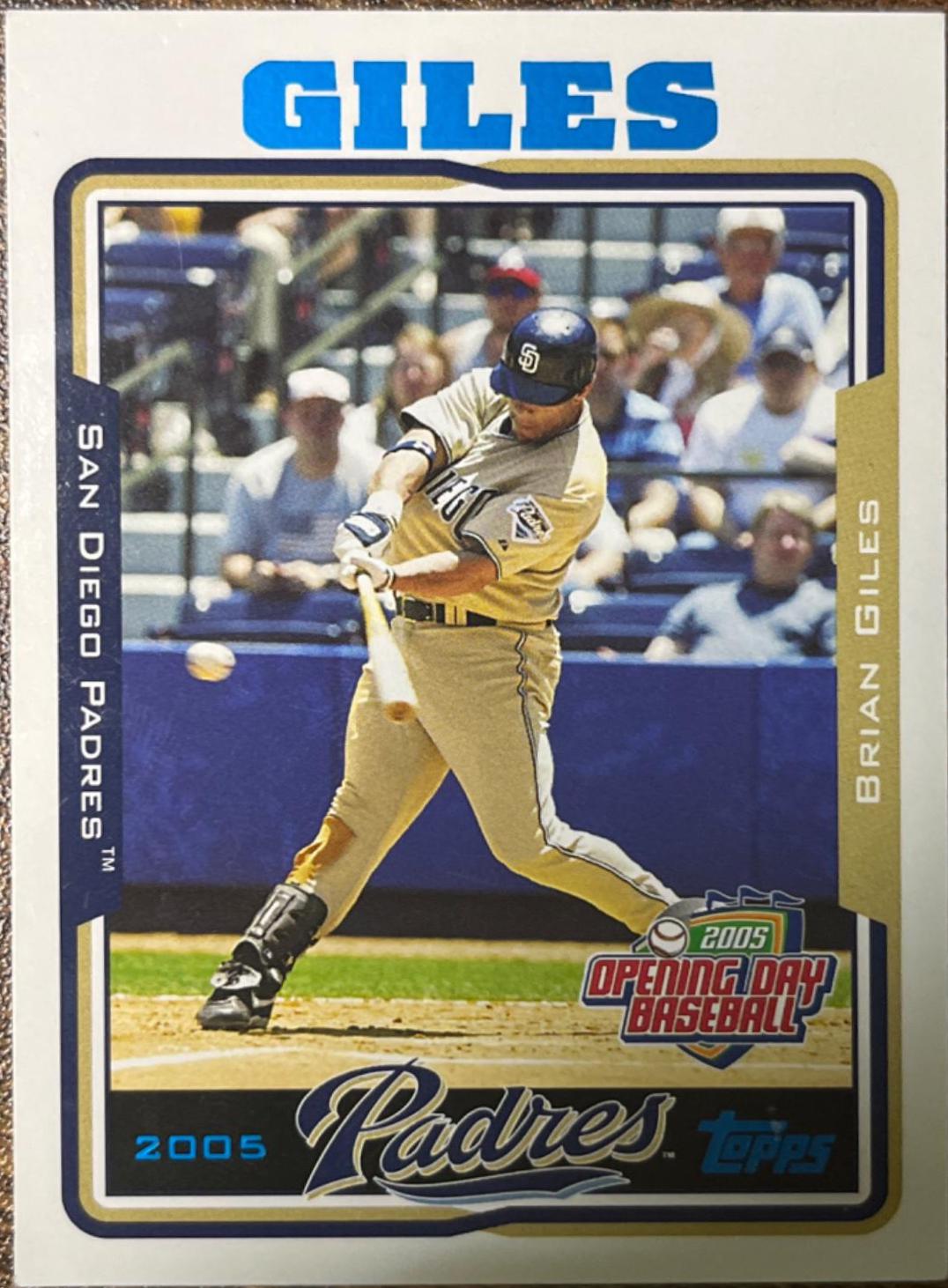 Brian Giles #15 Baseball Cards 2005 Topps Opening Day