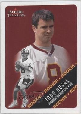 Todd Husak #334 Football Cards 2000 Fleer
