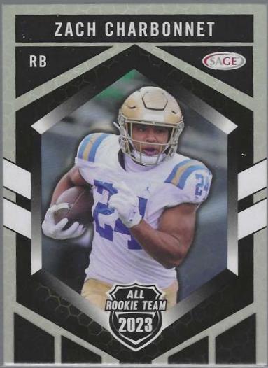 Zach Charbonnet #RT-182 Football Cards 2023 Sage