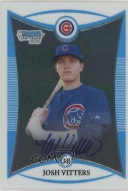 Josh Vitters #BCP115 Baseball Cards 2008 Bowman Chrome Prospects