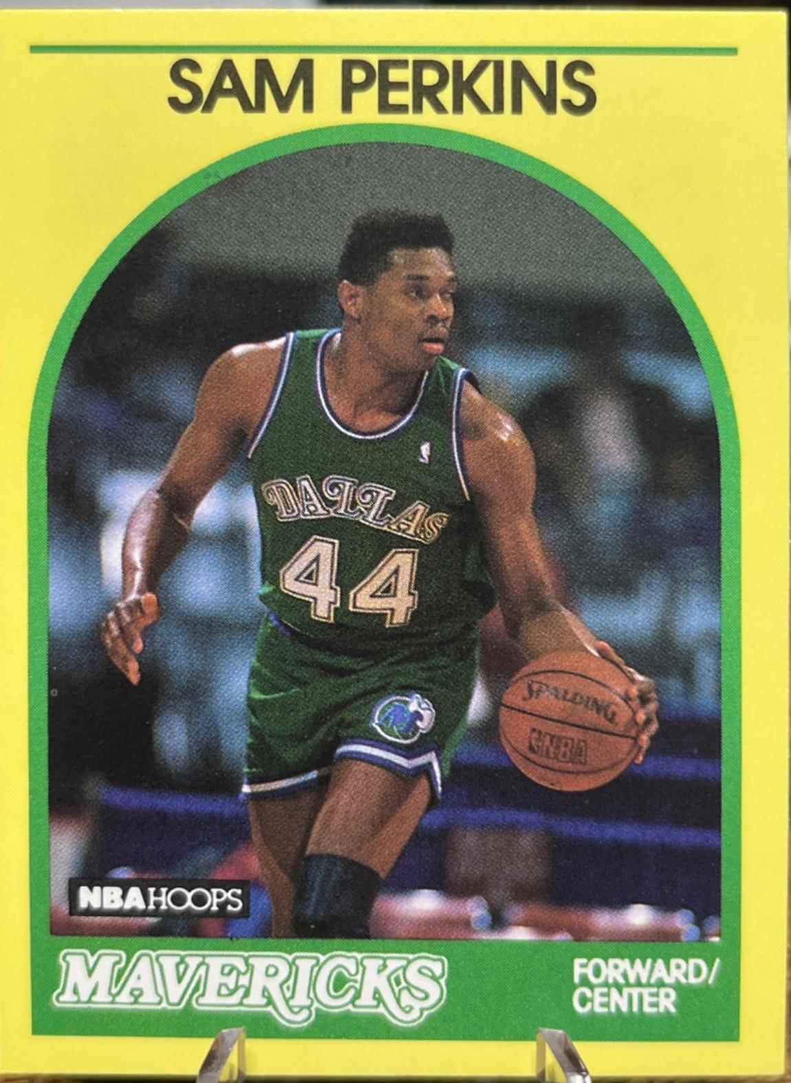 Sam Perkins #22 Basketball Cards 1990 Hoops Superstars