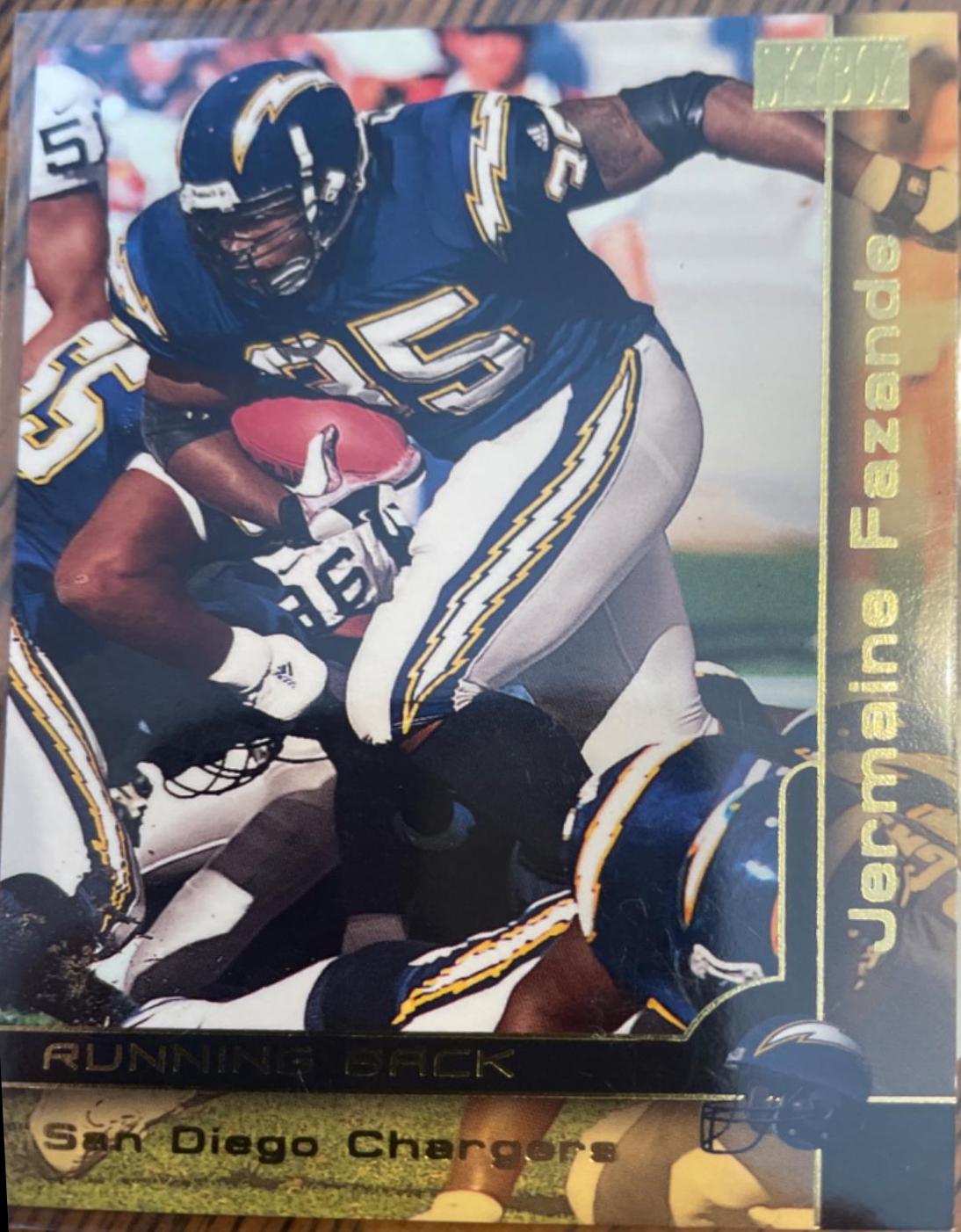 Jermaine Fazande #102 Football Cards 2000 Skybox