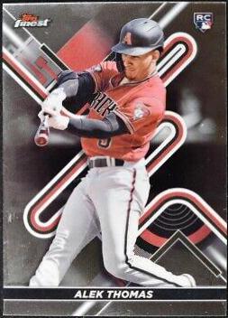 Alek Thomas #43 Baseball Cards 2022 Topps Finest
