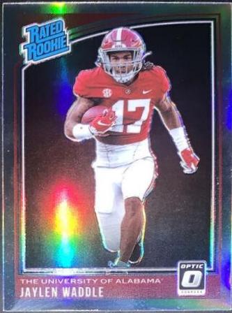 Jaylen Waddle #207 Football Cards 2021 Panini Chronicles Draft Picks
