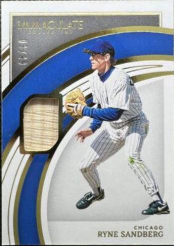 Ryne Sandberg #3 Baseball Cards 2022 Panini Immaculate