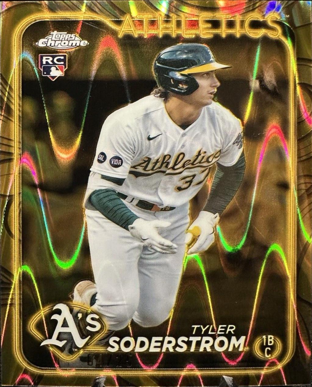 Tyler Soderstrom [Gold RayWave Refractor] #18