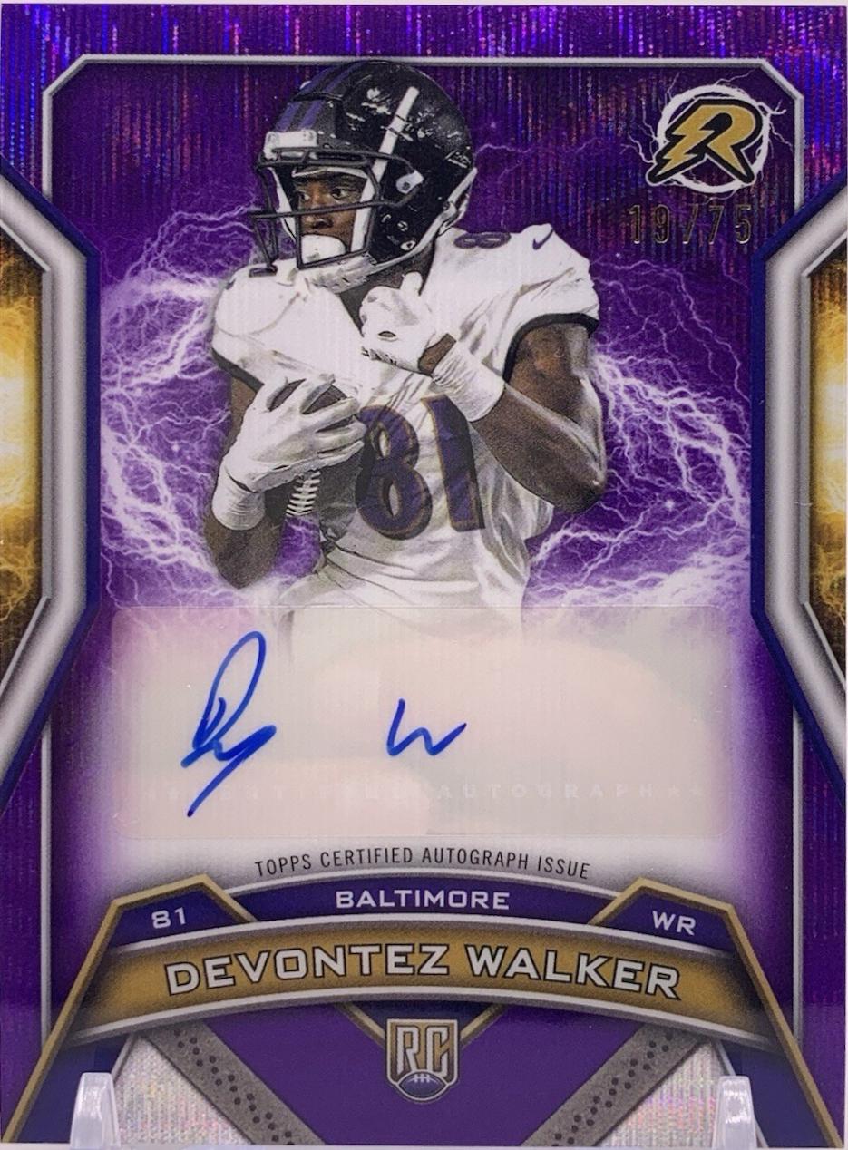 Devontez Walker [Purple Surge] #RRS-DW