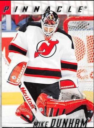 Mike Dunham #110 Hockey Cards 1997 Pinnacle Be A Player