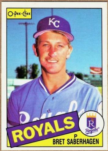 Bret Saberhagen #23 Baseball Cards 1985 O Pee Chee