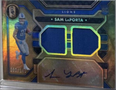 Sam LaPorta #265 2023 Panini Gold Standard Football