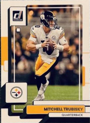 Mitchell Trubisky #223 Football Cards 2022 Panini Donruss