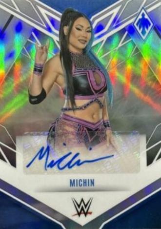 Michin #4 Wrestling Cards 2023 Panini Chronicles WWE Phoenix Autograph