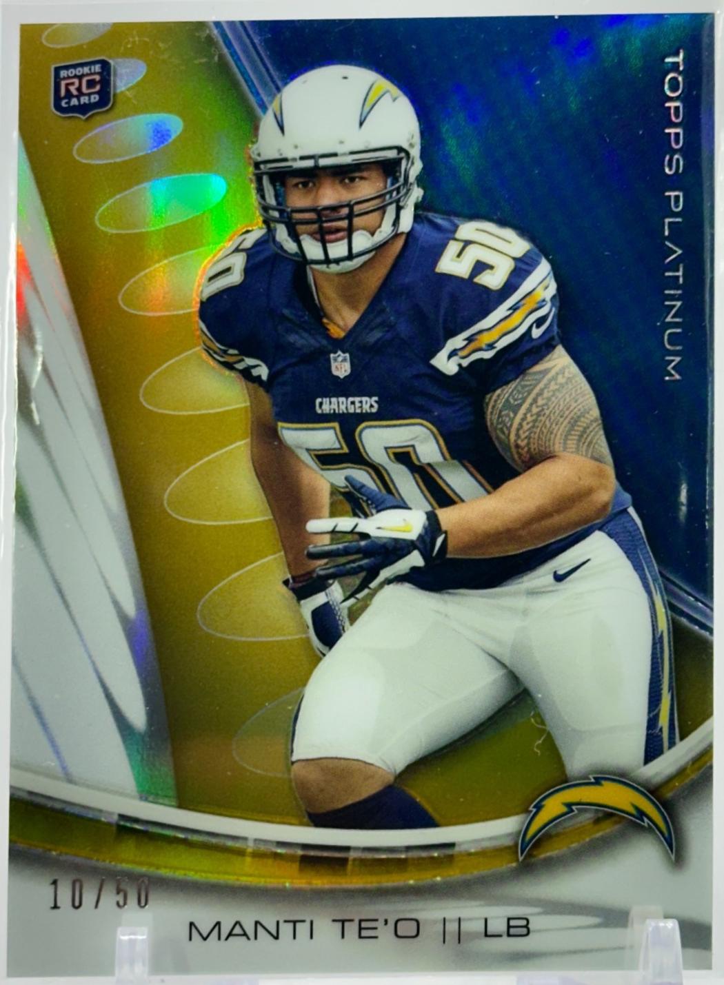 Manti Te'o [Gold Refractor] #120