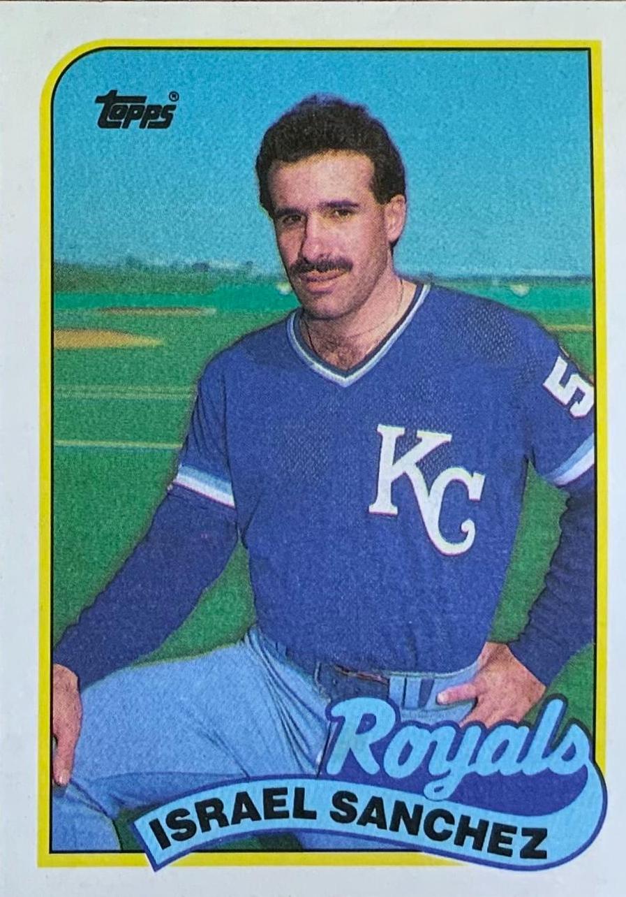 Israel Sanchez #452 Baseball Cards 1989 Topps