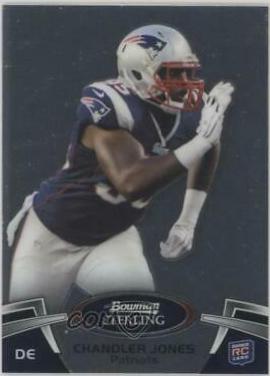 Chandler Jones #2 Football Cards 2012 Bowman Sterling