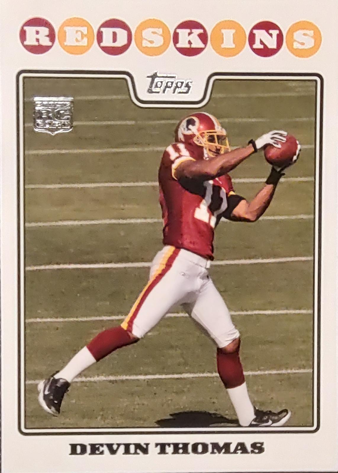 Devin Thomas #371 Football Cards 2008 Topps
