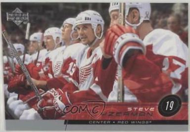 Steve Yzerman #61 Hockey Cards 2002 Upper Deck