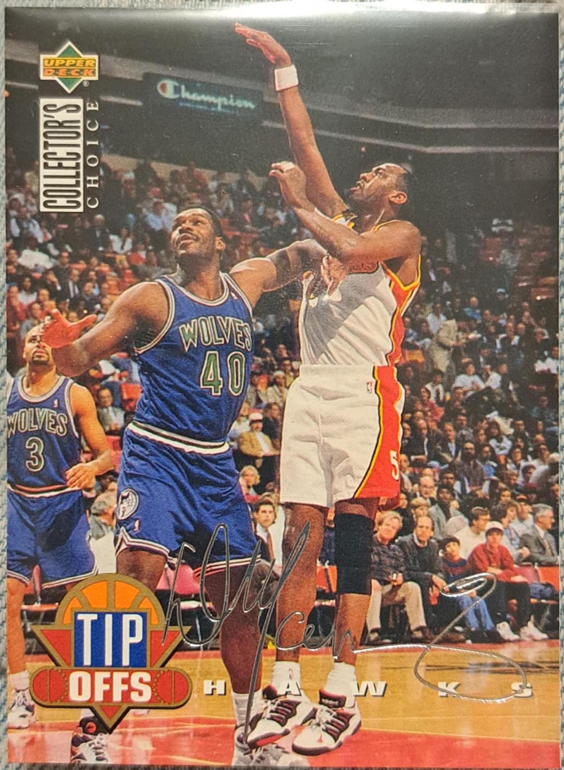 Danny Manning silver Signature #166 Basketball Cards 1994 Collector's Choice