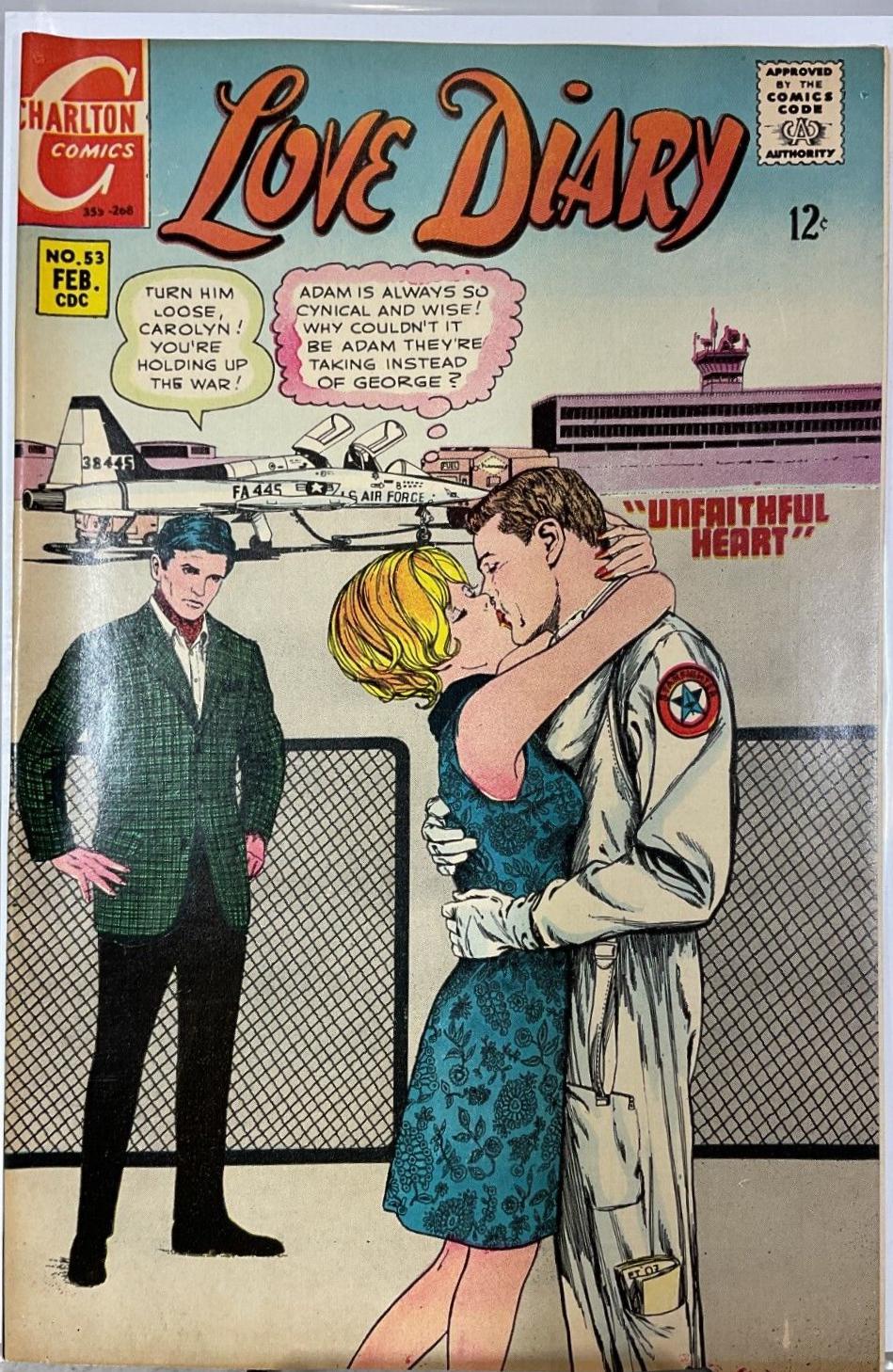 Love Diary #53 (1968) Comic Books Love Diary