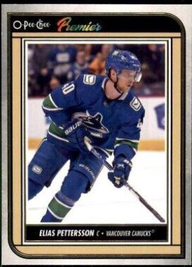 Elias Pettersson #P-65 2022 O Pee Chee Premier Hockey