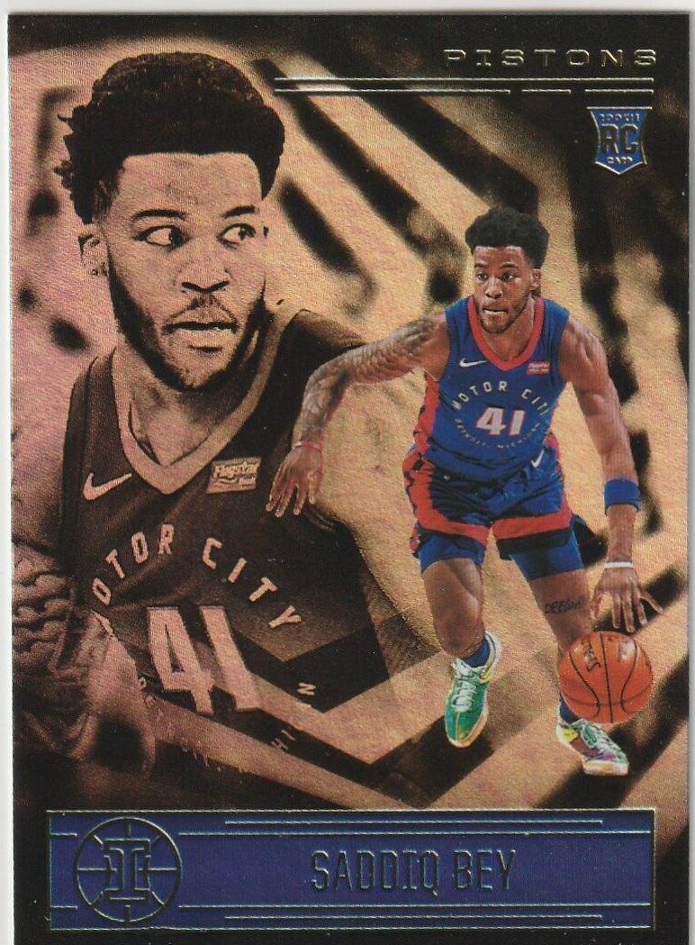 Saddiq Bey #159 Basketball Cards 2020 Panini Illusions