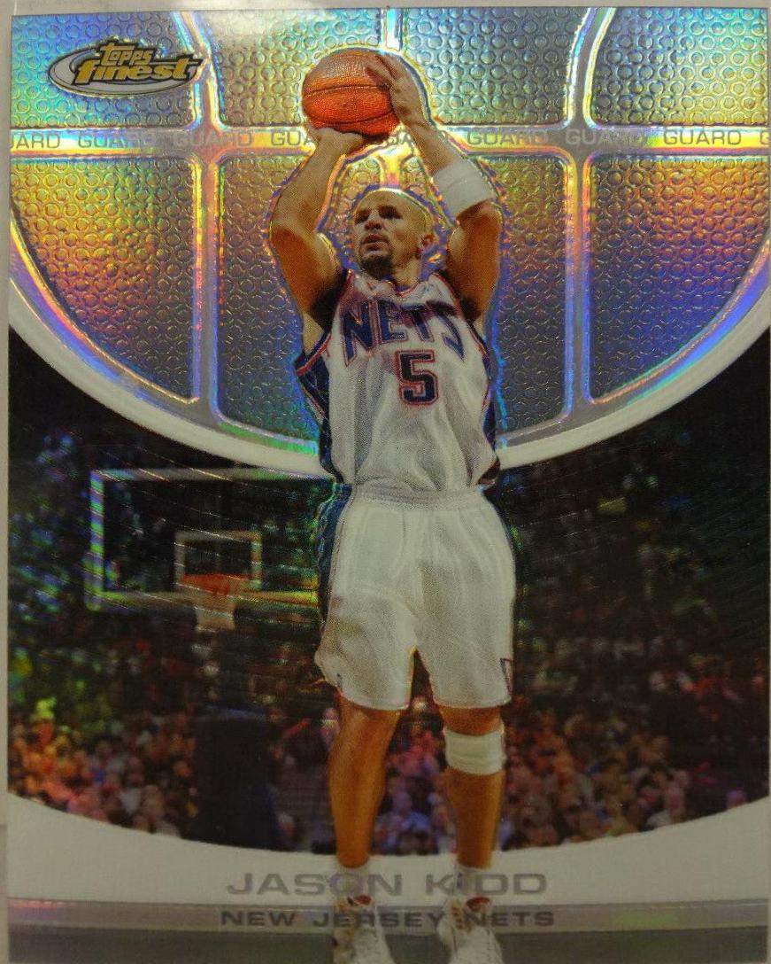 Jason Kidd #19 Basketball Cards 2005 Finest