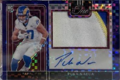 Puka Nacua [Blue Patch Autograph] #307