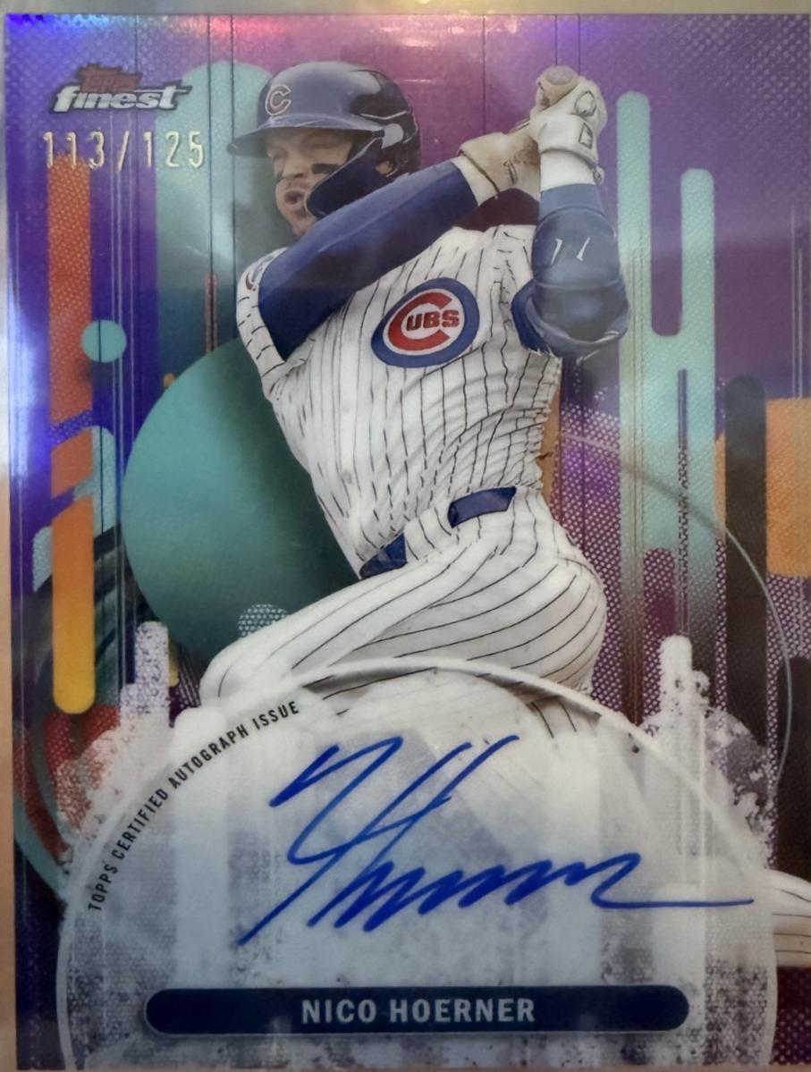 Nico Hoerner [Purple Refractor] #FA-NH