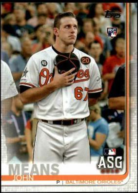 John Means #US223 Baseball Cards 2019 Topps Update
