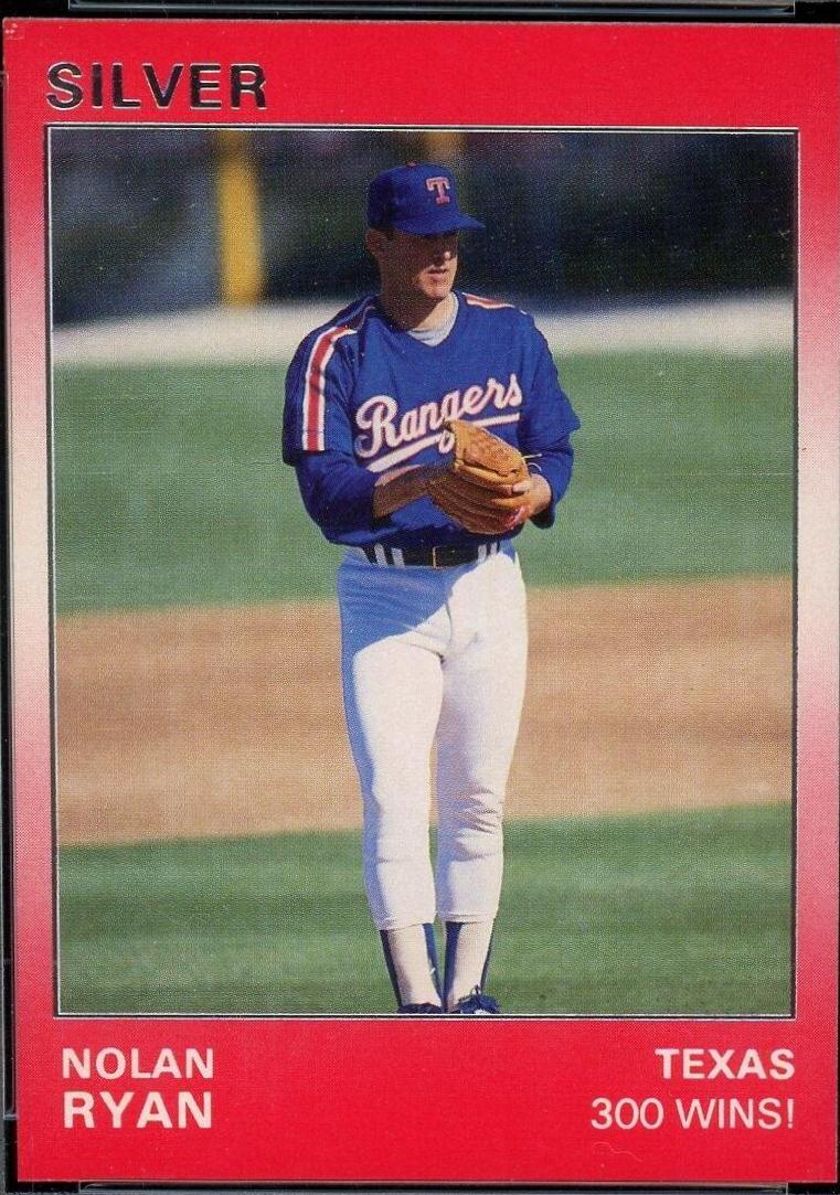Nolan Ryan #60 Baseball Cards 1991 Star Silver Edition